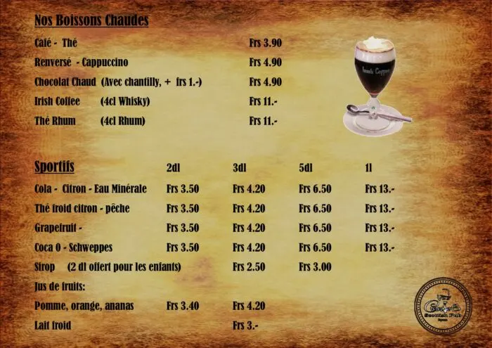 Boissons Chaudes & Softs